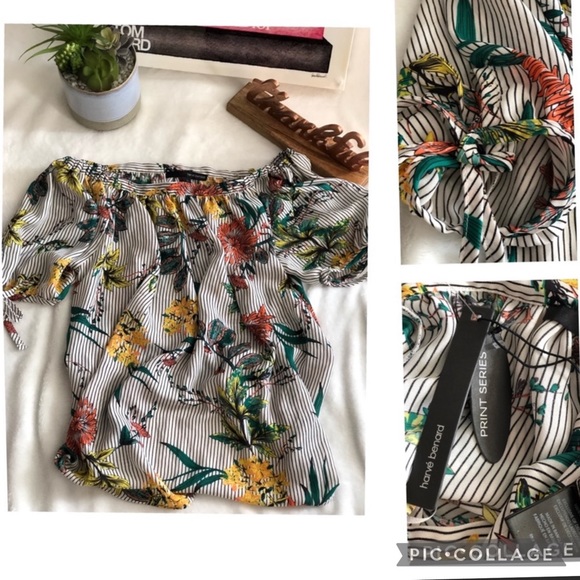 ✨🆕✨Brand New(NWT)Harve Benard Off Shoulder Top - Picture 3 of 3